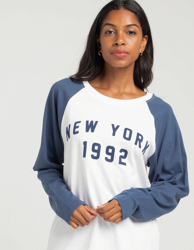 FULL TILT New York Oversized Raglan T-Shirt