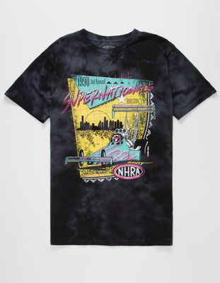 NHRA 1990s Supernational Tie-Dye T-Shirt