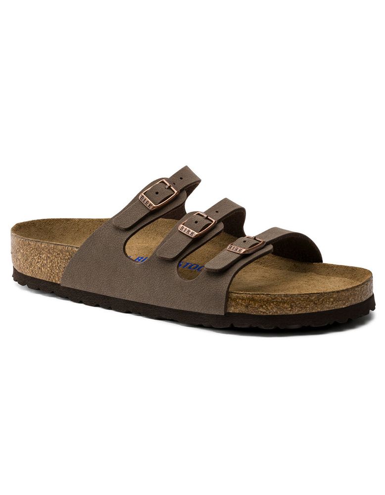 BIRKENSTOCK Florida Soft Footbed Mocha Sandals