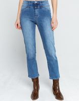 TRACTR Front Yoke Slim Straight Jeans