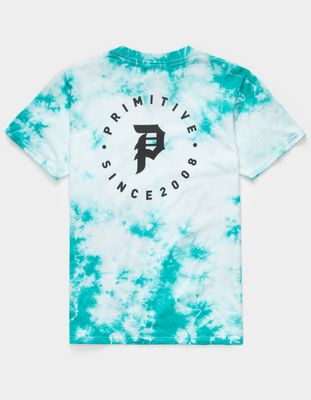 PRIMITIVE Dirty Orbit Boys Turquoise & White T-Shirt