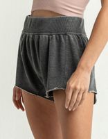 FREE PEOPLE Cozy Cool Black Lounge Shorts