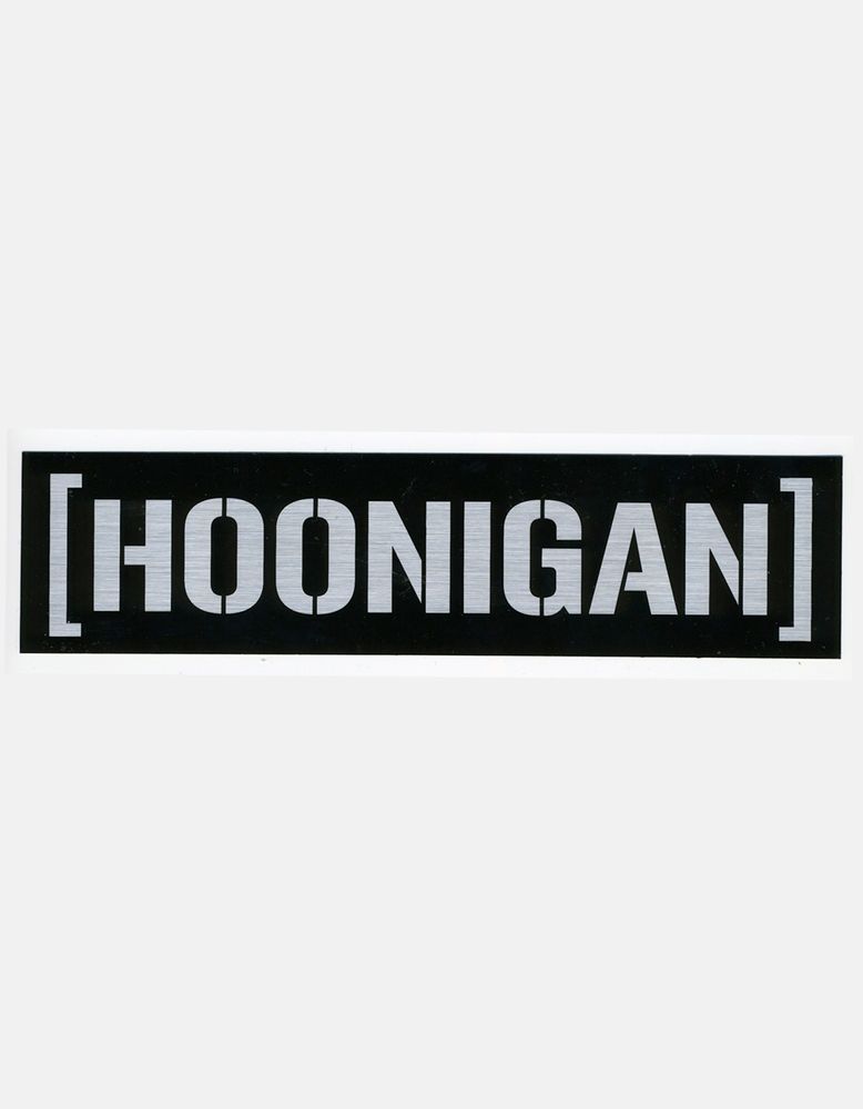 HOONIGAN Censor Bar Sticker