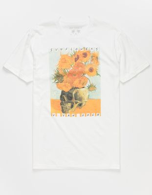 RIOT SOCIETY Sunflower Skull T-Shirt