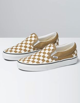 VANS Checkerboard Classic Slip On Shoes