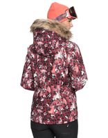 ROXY Jet Ski Burgundy Snow Jacket