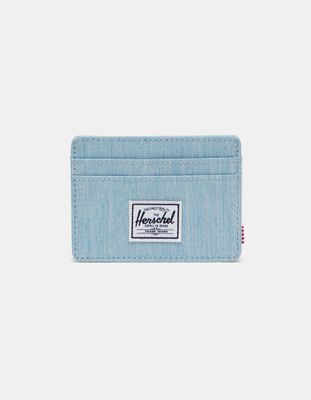 HERSCHEL SUPPLY CO. Charlie Light Denim Crosshatch Wallet