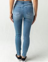 RSQ Curvy Light Wash High Rise Skinny Jeans