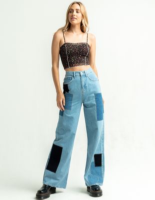 BDG Urban Outfitters Patchwork Puddle Jeans