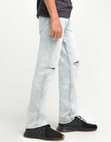 RSQ Boys Slim Destroyed Light Marble Jeans