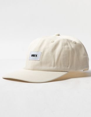 OBEY Bold Label Organic 6 Panel Hat