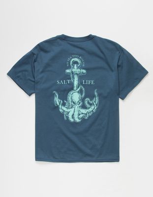 SALT LIFE Octo Anchor Boys T-Shirt