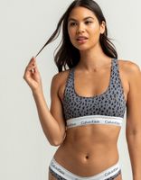 CALVIN KLEIN Gray/Black Bralette