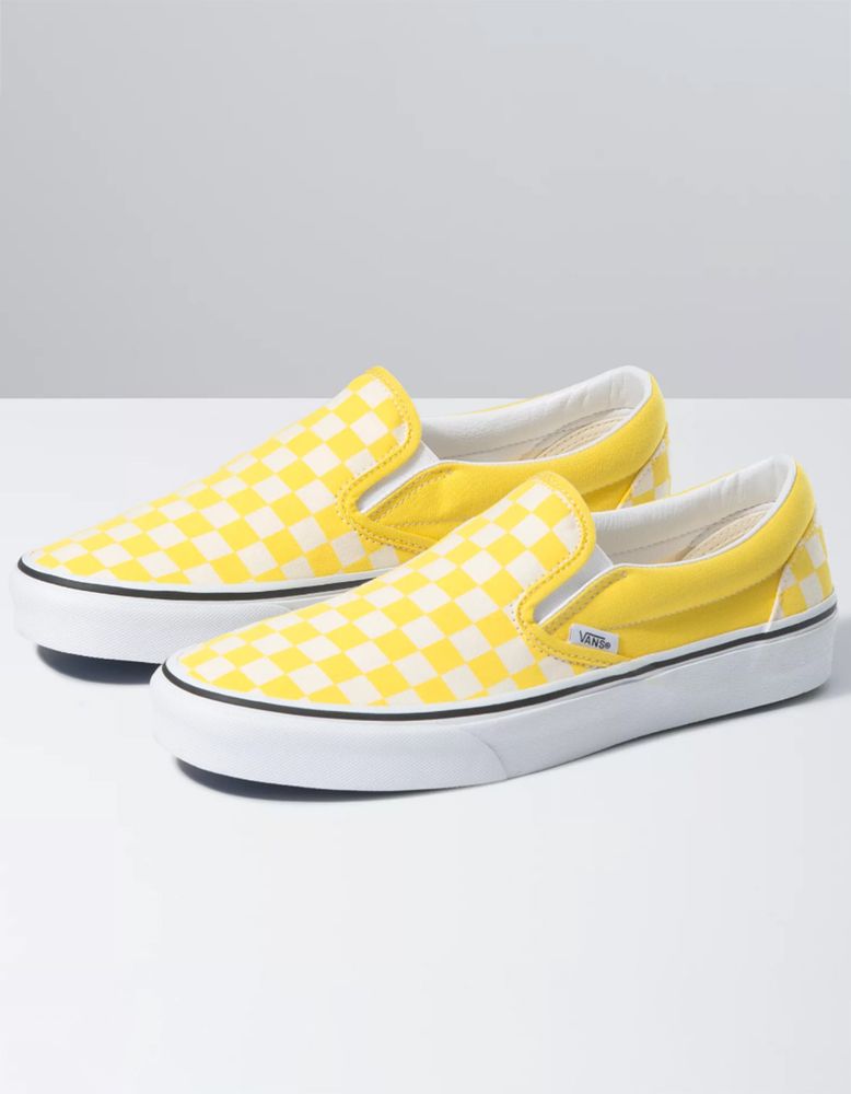 VANS Checkerboard Classic Slip-On Shoes