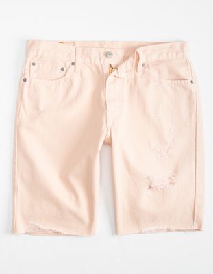 LEVI'S 511 Cut Off Pink Denim Shorts