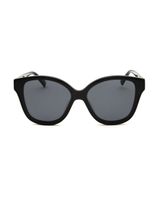 DIFF EYEWEAR Piper Black & Dark Smoke Polarized Sunglasses