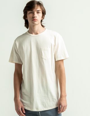 RSQ Off White Tall Pocket Tee