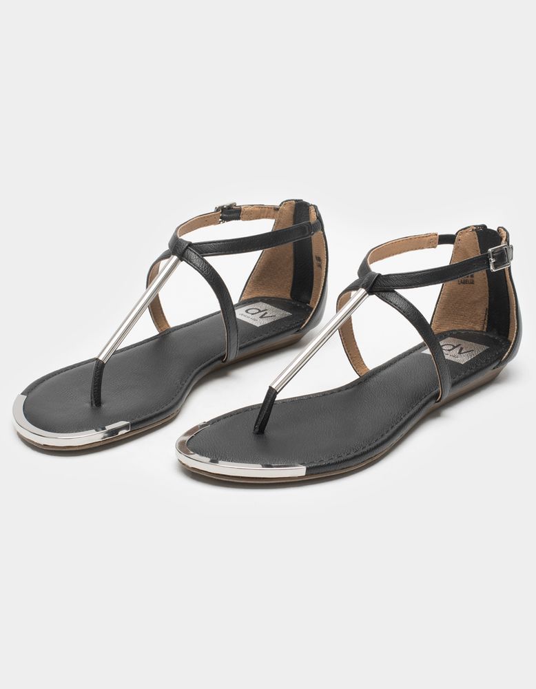 DV BY DOLCE VITA Labelle Black Sandals