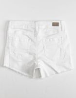 RSQ Vintage High Rise Girls White Shorts