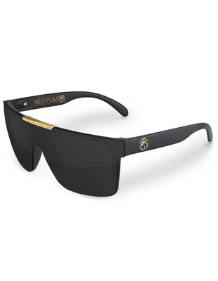 HEATWAVE Quatro Black & Gold Sunglasses