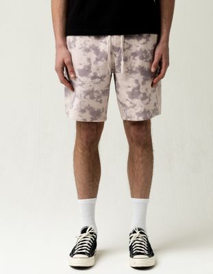 RSQ Tie Dye Lilac Sweat Shorts