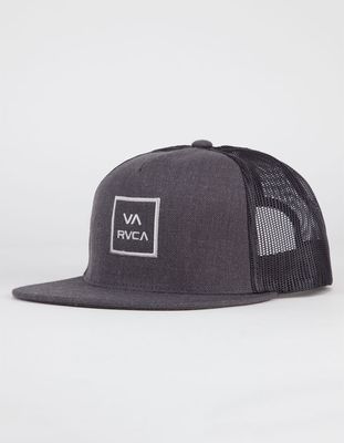 RVCA VA All The Way II Charcoal Trucker Hat