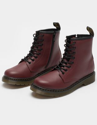 DR. MARTENS 1460 Unisex Kids Cherry Red Boots