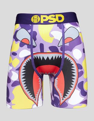 PSD Purple Camo Warface Boxer Briefs