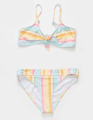 BILLABONG Stoked On Sun Hanky Tie Girls Bikini Set