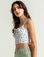 SKY AND SPARROW Floral Crop Cami