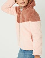 HAYDEN Color Block Cozy Girls Jacket