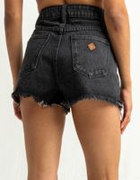 ABRAND JEANS High Rise Relaxed Denim Shorts