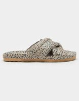 BC FOOTWEAR Game Over Taupe Slide Sandals