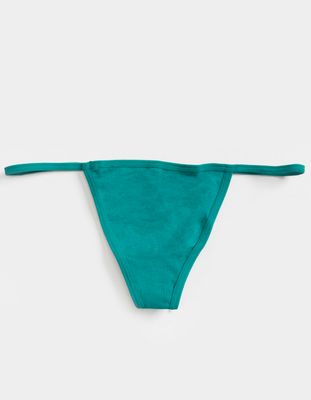 FULL TILT Seamless Dark Green G-String