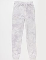 RSQ Thermal Tie Dye Girls Purple Combo Joggers