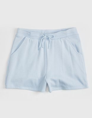 FULL TILT Girls Blue Sweat Shorts