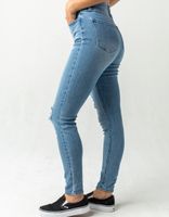 RSQ Curvy Light Wash High Rise Skinny Jeans