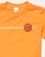 SANTA CRUZ Classic Dot Little Boys Tangerine T-Shirt (4-7)