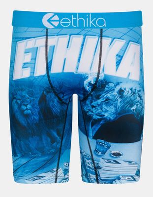 ETHIKA Blue Print Boys Boxer Briefs