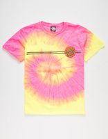 SANTA CRUZ Classic Dot Tie Dye Boys Light Pink T-Shirt