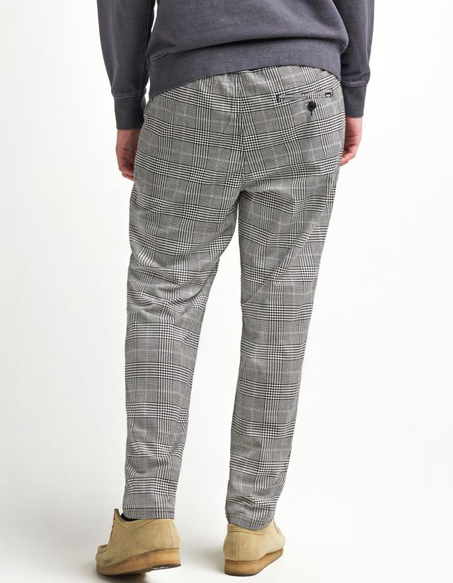 Perry Ellis Premium Tailored Flat Front Glen Plaid Pattern Dress Pants