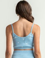 SKY AND SPARROW Embroidered Daisy Cami