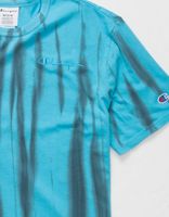 CHAMPION Script Embroidery Tie Dye T-Shirt