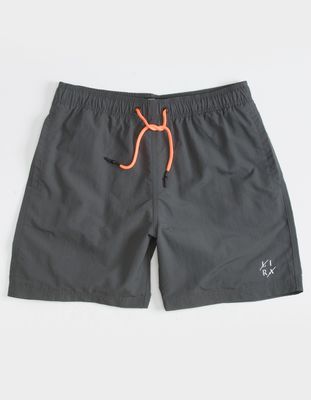 LIRA Court Charcoal Volley Shorts
