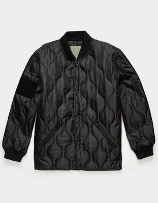 ROTHCO Quilted Woobie Black Jacket