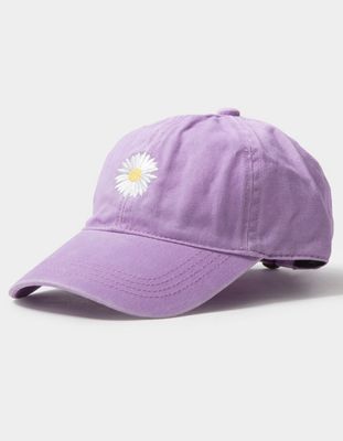 Daisy Lavender Strapback Dad Hat