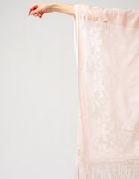 DO EVERYTHING IN LOVE Lace Pink Kimono