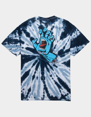 SANTA CRUZ Screaming Hand Tie Dye T-Shirt