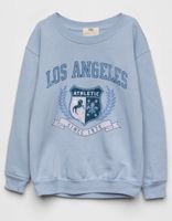 RSQ LA Girls Oversized Crew Sweatshirt