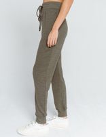 WEST OF MELROSE Lazy Days Ribbed Jogger Pants
